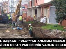 VAKFIKEBİR’İN ALTYAPISINA  BÜYÜKŞEHİR DAMGASI