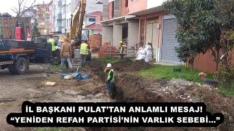 VAKFIKEBİR’İN ALTYAPISINA  BÜYÜKŞEHİR DAMGASI