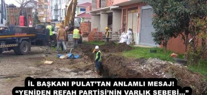 VAKFIKEBİR’İN ALTYAPISINA  BÜYÜKŞEHİR DAMGASI