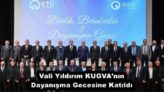Vali Yıldırım KUGVA’nın Dayanışma Gecesine Katıldı 