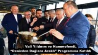 Vali Yıldırım ve Hanımefendi, “Denizden Dağlara Araklı” Programına Katıldı