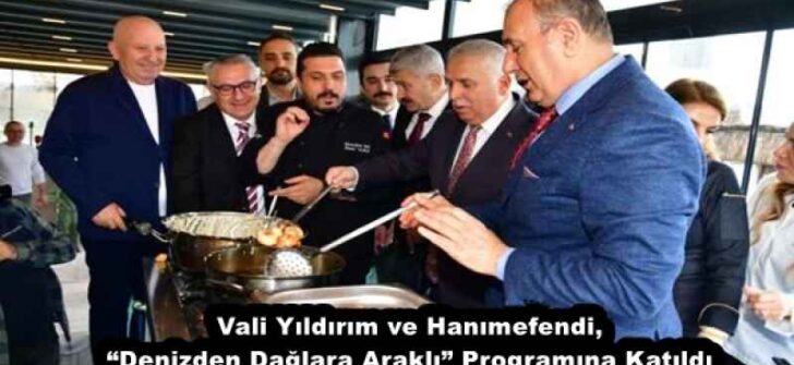 Vali Yıldırım ve Hanımefendi, “Denizden Dağlara Araklı” Programına Katıldı