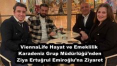 ViennaLife Hayat ve Emeklilik Karadeniz Grup Müdürlüğü’nden Ziya Ertuğrul Emiroğlu’na Ziyaret