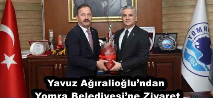 Yavuz Ağıralioğlu’ndan Yomra Belediyesi’ne Ziyaret