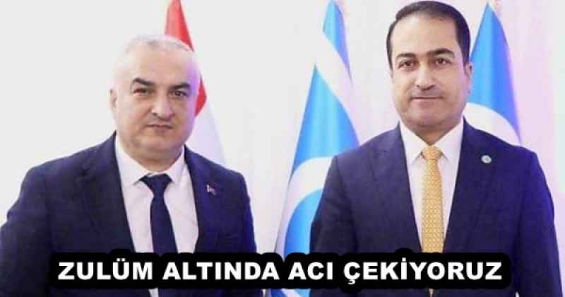 ZULÜM ALTINDA ACI ÇEKİYORUZ 