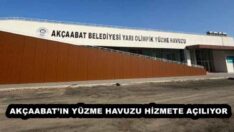 AKÇAABAT’IN YÜZME HAVUZU HİZMETE AÇILIYOR