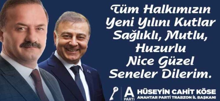 ANAHTAR PARTİ 2026 YENİ YIL MESAJI