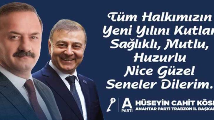 ANAHTAR PARTİ 2026 YENİ YIL MESAJI