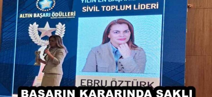 BAŞARIN KARARINDA SAKLI