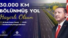 BÖLÜNMÜŞ YOL UZUNLUĞU, DÜNYA’NIN ÇEVRESİNİN 4’TE 3’ÜNE ULAŞTI 