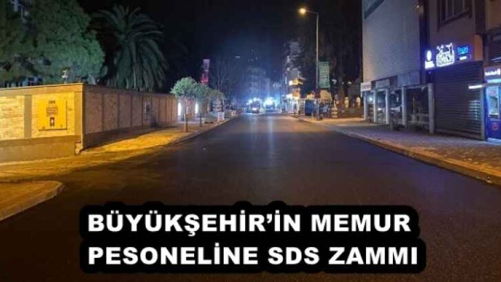 BÜYÜKŞEHİR CADDELERİ YENİLEMEYİ SÜRDÜRÜYOR