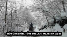 BÜYÜKŞEHİR, TÜM YOLLARI ULAŞIMA AÇTI