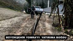 BÜYÜKŞEHİR YOMRA’YI  YATIRIMA BOĞDU