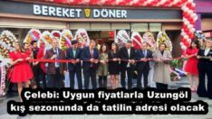 Çelebi: Uygun fiyatlarla Uzungöl kış sezonunda da tatilin adresi olacak