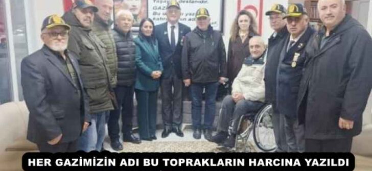 HER GAZİMİZİN ADI BU TOPRAKLARIN HARCINA YAZILDI 