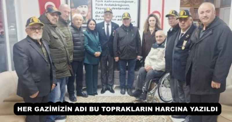 HER GAZİMİZİN ADI BU TOPRAKLARIN HARCINA YAZILDI 