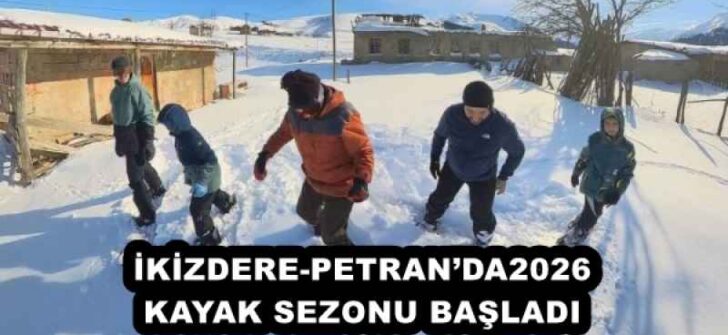 İKİZDERE-PETRAN’DA2026 KAYAK SEZONU BAŞLADI