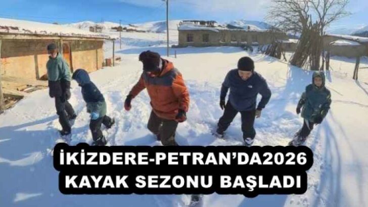 İKİZDERE-PETRAN’DA2026 KAYAK SEZONU BAŞLADI