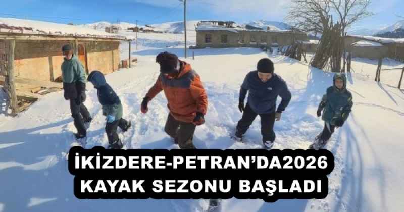 İKİZDERE-PETRAN’DA2026 KAYAK SEZONU BAŞLADI