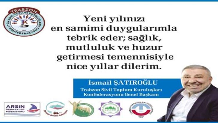 İSMAİL ŞATIROĞLU 2026 YENİ YIL MESAJI