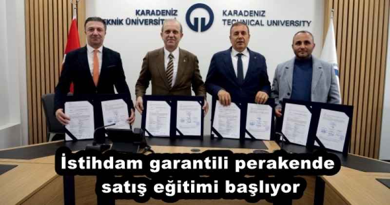 İstihdam garantili perakende satış eğitimi başlıyor