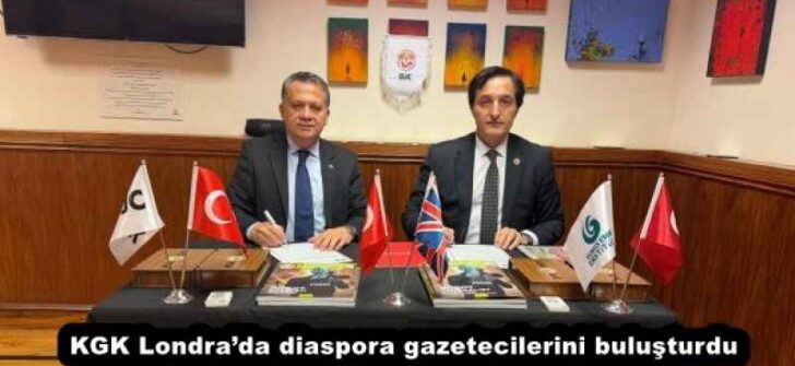 KGK Londra’da diaspora gazetecilerini buluşturdu