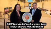 KGK’dan Londra’da diplomasi turu İNGİLTERE’DE KGK RÜZGARI 