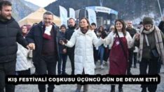 KIŞ FESTİVALİ COŞKUSU ÜÇÜNCÜ GÜN DE DEVAM ETTİ
