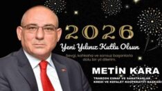 METİN KARA 2026 YENİ YIL MESAJI