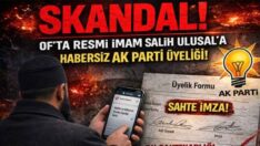 Of’ta ‘Sahte Üyelik’ Skandalı: Muhalif İmamı Bilgisi Dışında AK Parti’ye Üye Yaptılar!