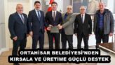 ORTAHİSAR BELEDİYESİ’NDEN KIRSALA VE ÜRETİME GÜÇLÜ DESTEK