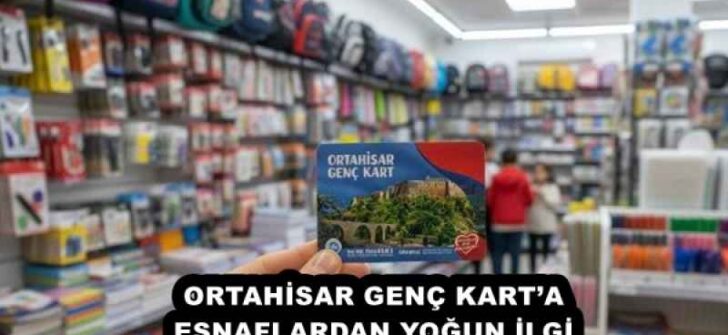 ORTAHİSAR GENÇ KART’A ESNAFLARDAN YOĞUN İLGİ