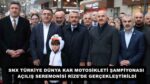 SNX TÜRKİYE DÜNYA KAR MOTOSİKLETİ ŞAMPİYONASI  AÇILIŞ SEREMONİSİ RİZE’DE GERÇEKLEŞTİRİLDİ