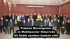 Trabzon Marangozlar ve Mobilyacılar Odası’nda Ali Sadık yeniden başkan oldu
