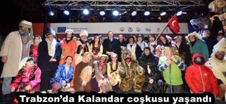Trabzon’da Kalandar coşkusu yaşandı