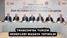 TRABZON’DA TURİZM HEDEFLERİ MASAYA YATIRILDI