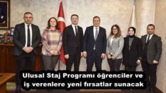 Ulusal Staj Programı öğrenciler ve iş verenlere yeni fırsatlar sunacak