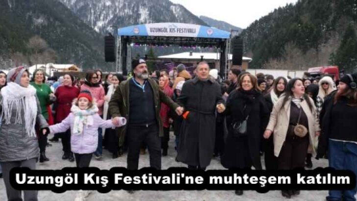 Uzungöl Kış Festivali’ne muhteşem katılım