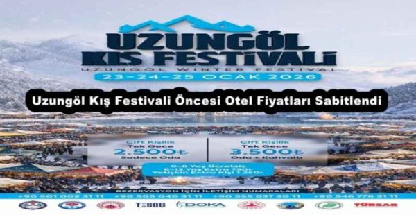 Uzungöl Kış Festivali Öncesi Otel Fiyatları Sabitlendi