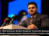 11. Milli Ekonomi Modeli Kongresi Viyana’da Başlıyor  21 ülkeden akademisyenler küresel krizlere çözüm arayacak