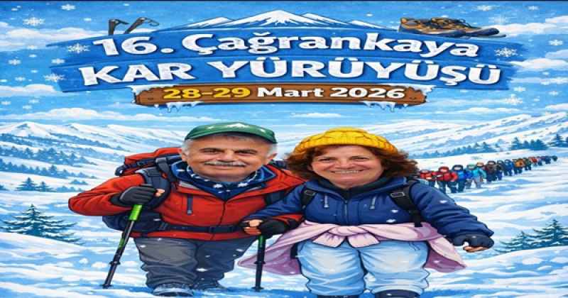 16. İKİZDERE ÇAĞRANKAYA KAR YÜRÜYÜŞÜ 27-28-29 MART TARİHİNDE YAPILACAKTIR
