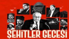 AGD/MGV Rize Şubesi “Şehitler gecesi” düzenliyor..