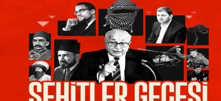 AGD/MGV Rize Şubesi “Şehitler gecesi” düzenliyor..