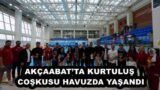 AKÇAABAT’TA KURTULUŞ COŞKUSU HAVUZDA YAŞANDI