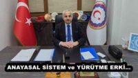 ANAYASAL SİSTEM ve YÜRÜTME ERKİ… 