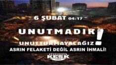 ASRIN FELAKETİ DEĞİL ASRIN İHMALİ!