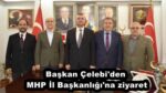 Başkan Çelebi’den MHP İl Başkanlığı’na ziyaret