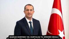 BAŞKAN EKİM’DEN 108. KURTULUŞ YIL DÖNÜMÜ MESAJI Başkan Ekim: “Akçaabat’ımızın Kurtuluşu Gurur Kaynağımızdır”