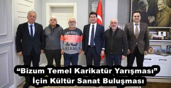 “Bizum Temel Karikatür Yarışması” İçin Kültür Sanat Buluşması