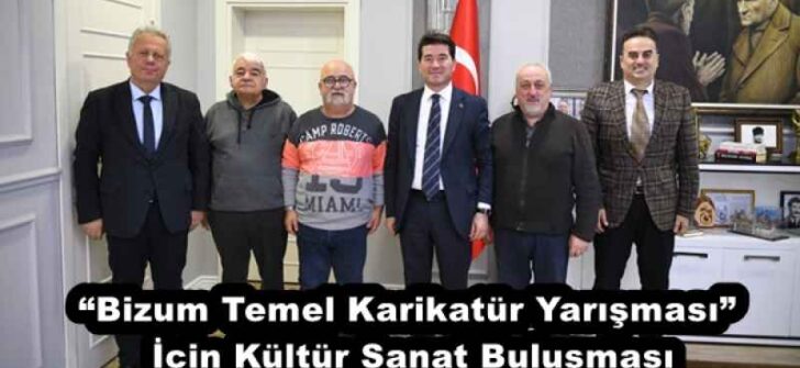 “Bizum Temel Karikatür Yarışması” İçin Kültür Sanat Buluşması